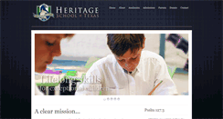 Desktop Screenshot of heritagestx.org
